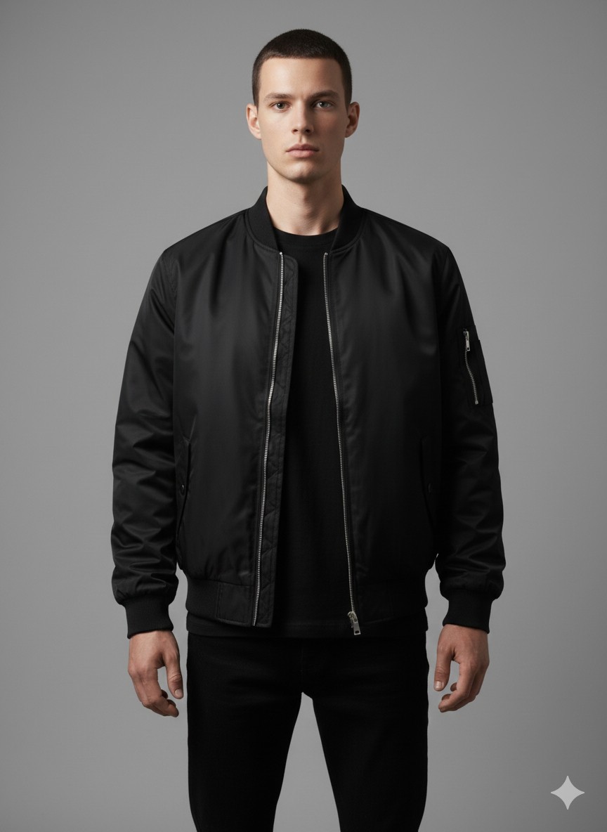 Kastrioti Oversize Bomber Ceket görsel 3