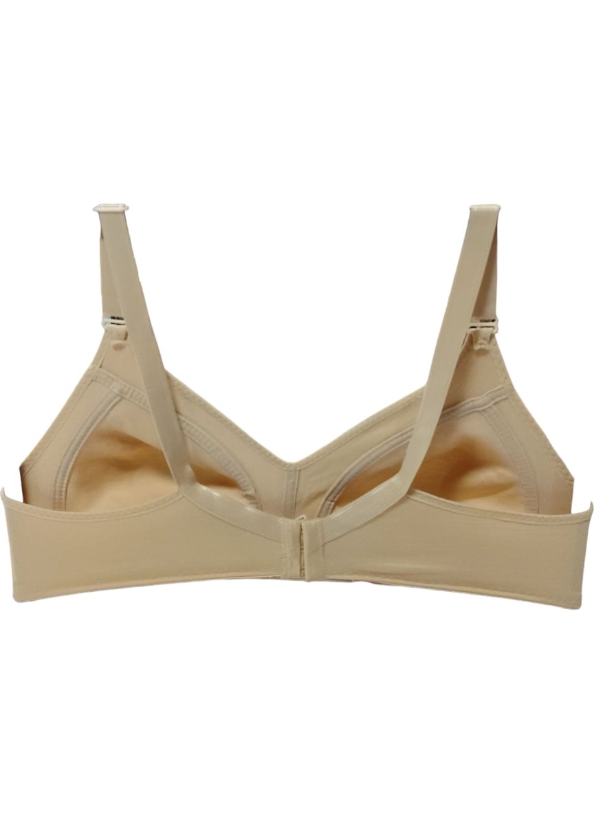 Wear Treasure Kadın Büyük Beden Sütyen C Cup Pamuklu Toparlayıcı Penye Sütyen görsel 3
