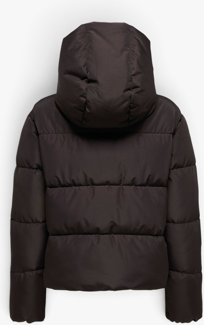 Only Onljuta Short Puffer Otw Noos Kadın Kahverengi Mont - 15365799 görsel 2