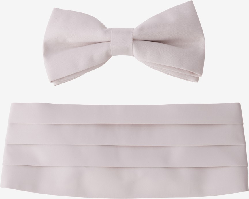 Altınyıldız Classics Erkek Lacivert Saten Papyon&Kuşak Set Düz Desenli Polyester Malzeme ile Şık