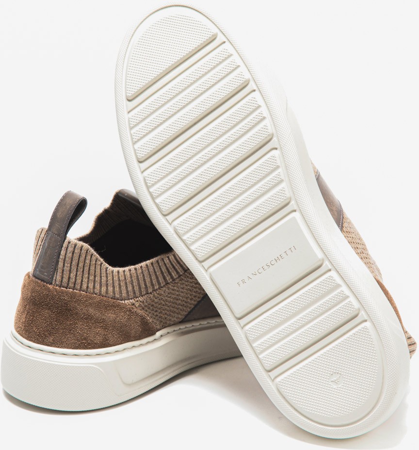 Franceschetti Erkek Oxford ( Klasik) 2259052.3520CI51 Franceschetti Camoscıo Tabacco görsel 5