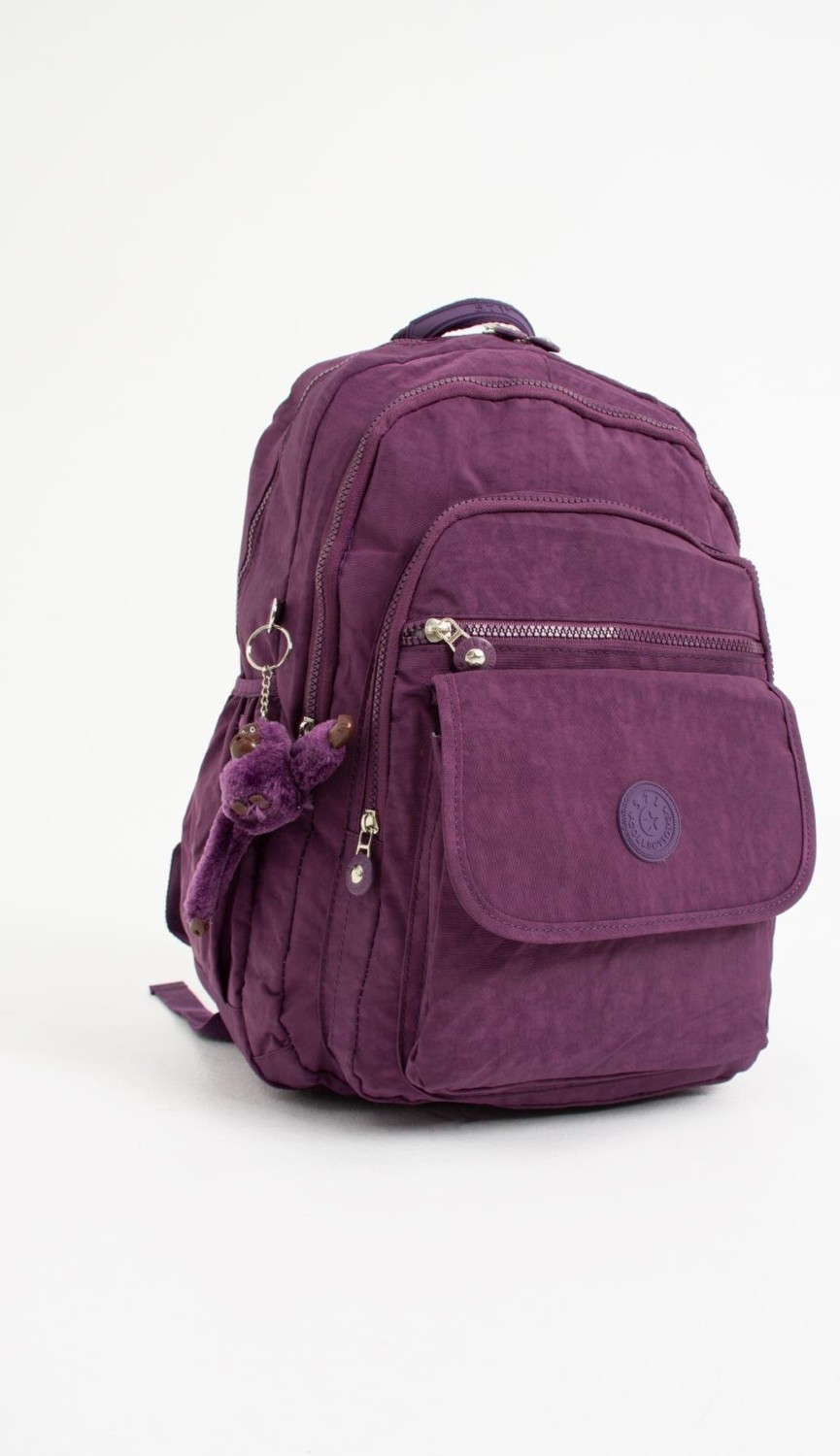 571 Collections Çanta Ultra Hafif Çok Cepli Su Geçirmez Sırt Çantası Mor (Model:571-2A) görsel 5