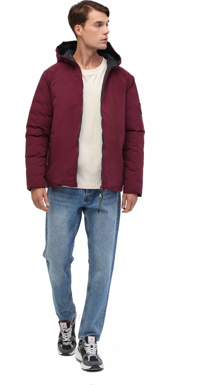 Lumberjack ml Lucas Coat 1N55 5pr Siyah Erkek Mont görsel 3