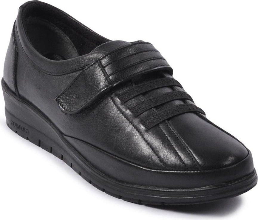 Trendyshose 7679 Doğal Deri Anatomic Rahat Taban Kadın Ayakkabı