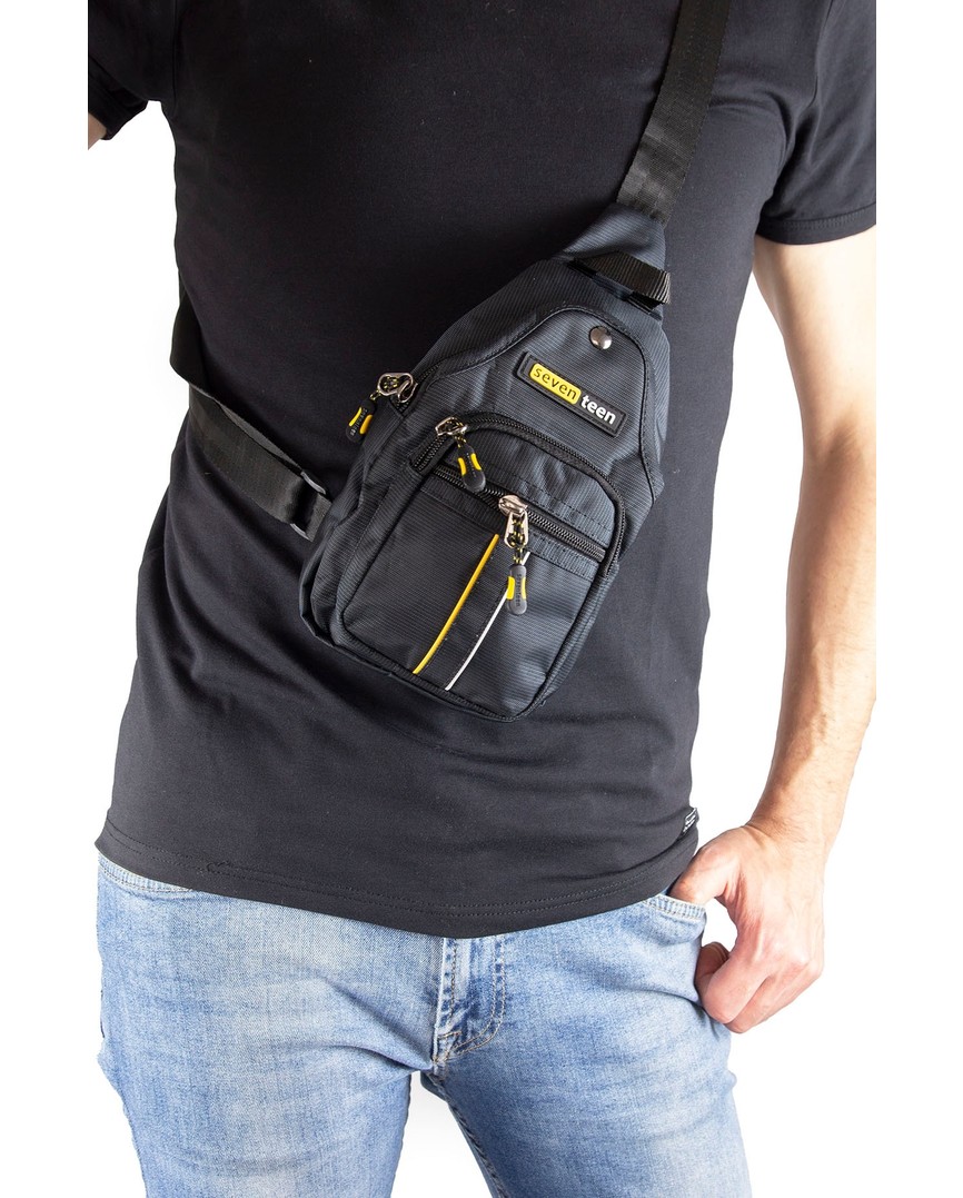 İmaks Küçük Boy Çokgözlü Günlük Çapraz Göğüs El ve Omuz Çantası Unisex Body Bag 955 görsel 2