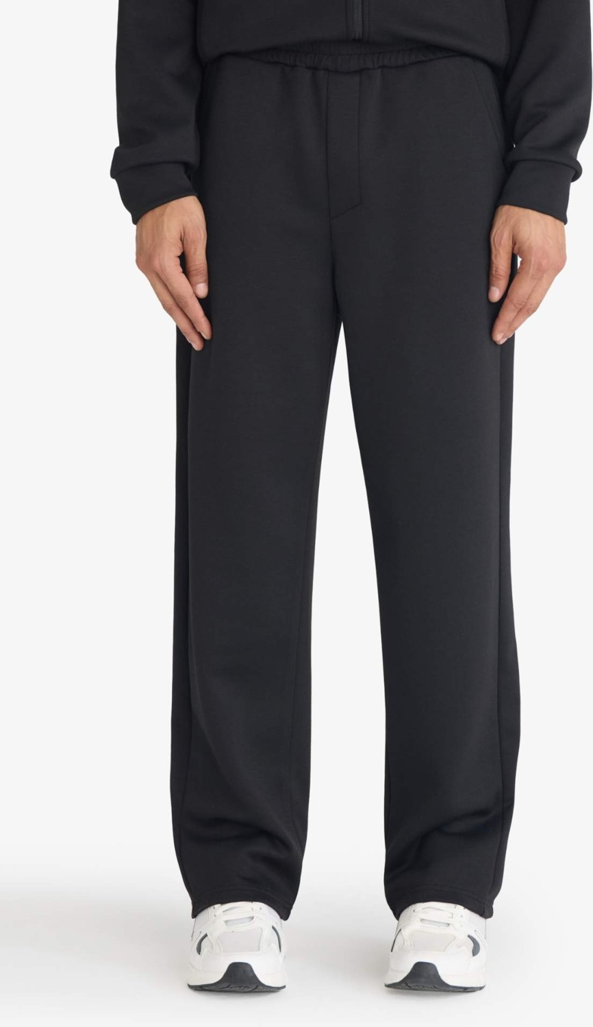 DeFacto Ultra Yumuşak Relax Fit Skuba Dalgıç Kumaş Jogger F9382AX26SP görsel 4