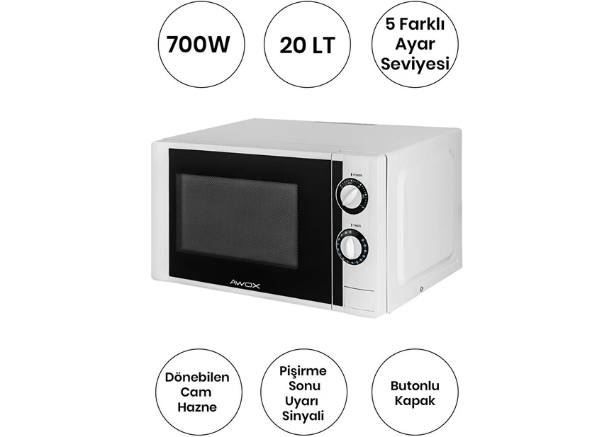 Resim Mikrodalga P20 Fırın P20 Beyaz 