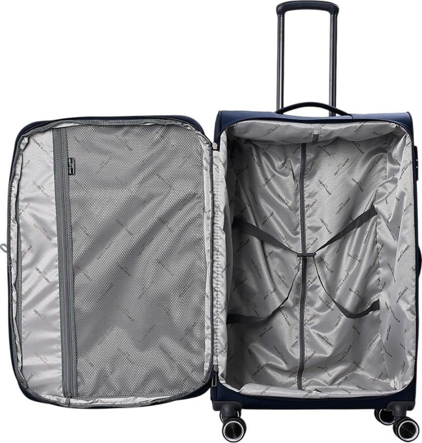 Pierre Cardin Trolley 60 cm Lacivert Unisex Valiz görsel 4