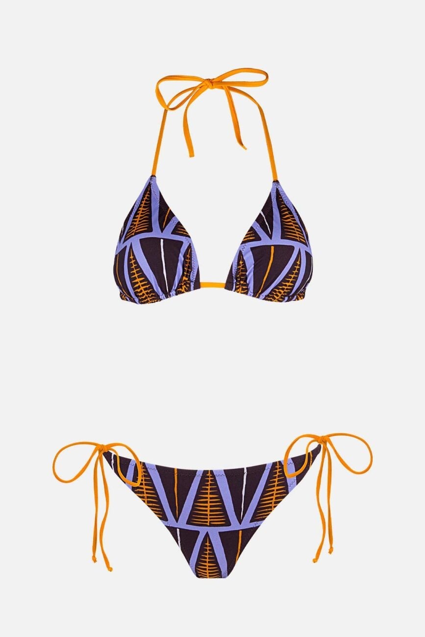 Ayyıldız 40735 Yeşil Simli Bikini Takımı görsel 8