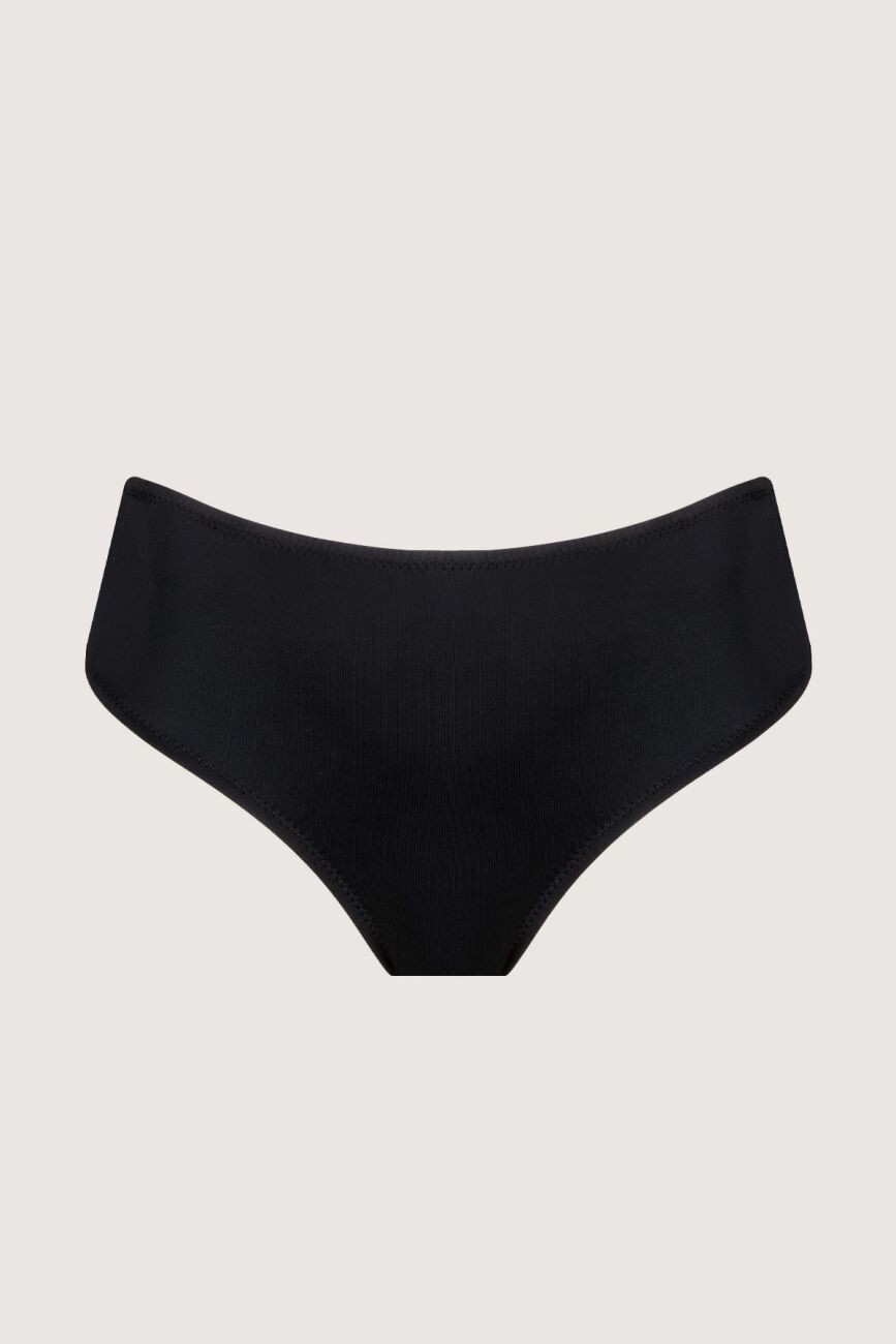 Ayyıldız 63069 Siyah Yarı Yüksek Bel Bikini Altı görsel 3