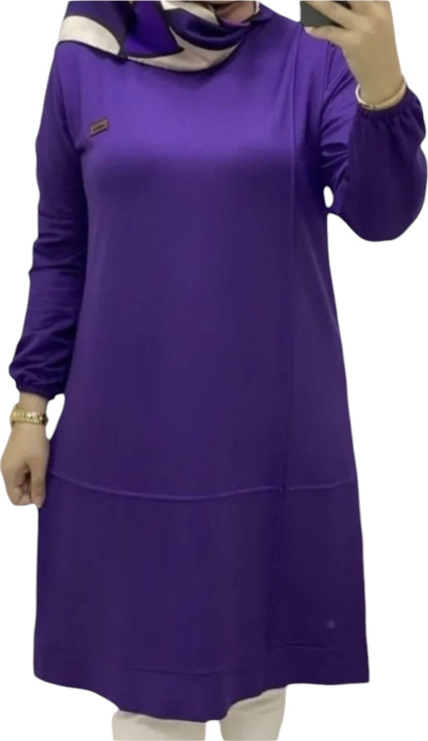 Ggmm Fırfır Desenli Kristal Kumaş Tunik görsel 6