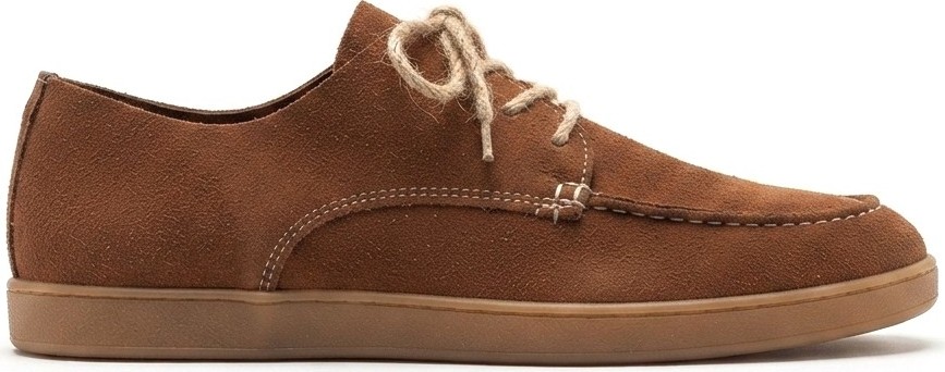 Zerenyus ZRK-X5X Premium Kahve Süet Bağcıklı Günlük Erkek Loafer görsel 4