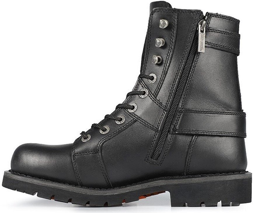 Harley Davidson 025M0447 Charles Erkek Bot - Siyah Kauçuk görsel 2