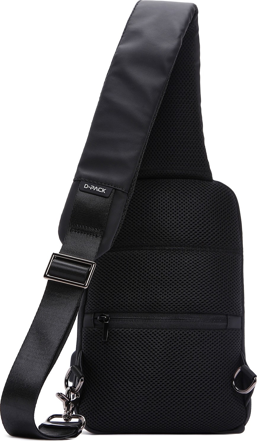 Derimod D-Pack Teknolojik Kumaş Erkek Çapraz Çanta Siyah 23SBD30006F Ergonomik Tasarım Özellikleriyle görsel 4