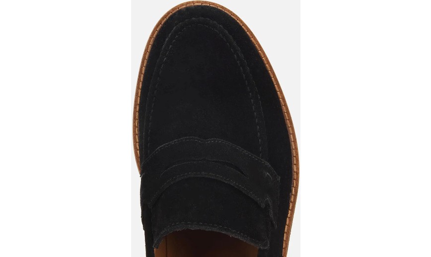 Hotiç Erkek Süet Deri Lacivert Klasik Loafer görsel 5