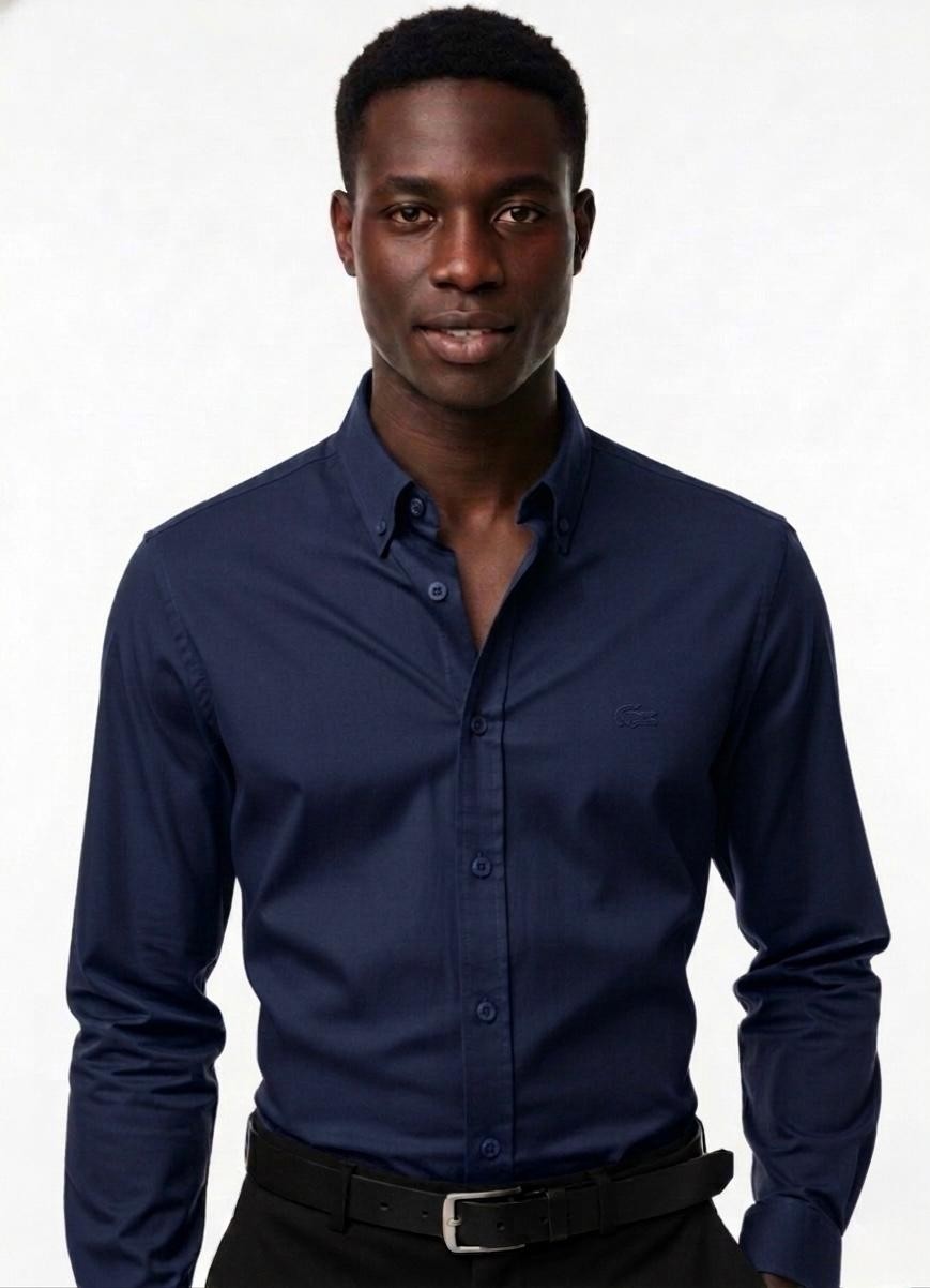 Lacoste Slim Fit Pamuk Paris Gömlek görsel 5