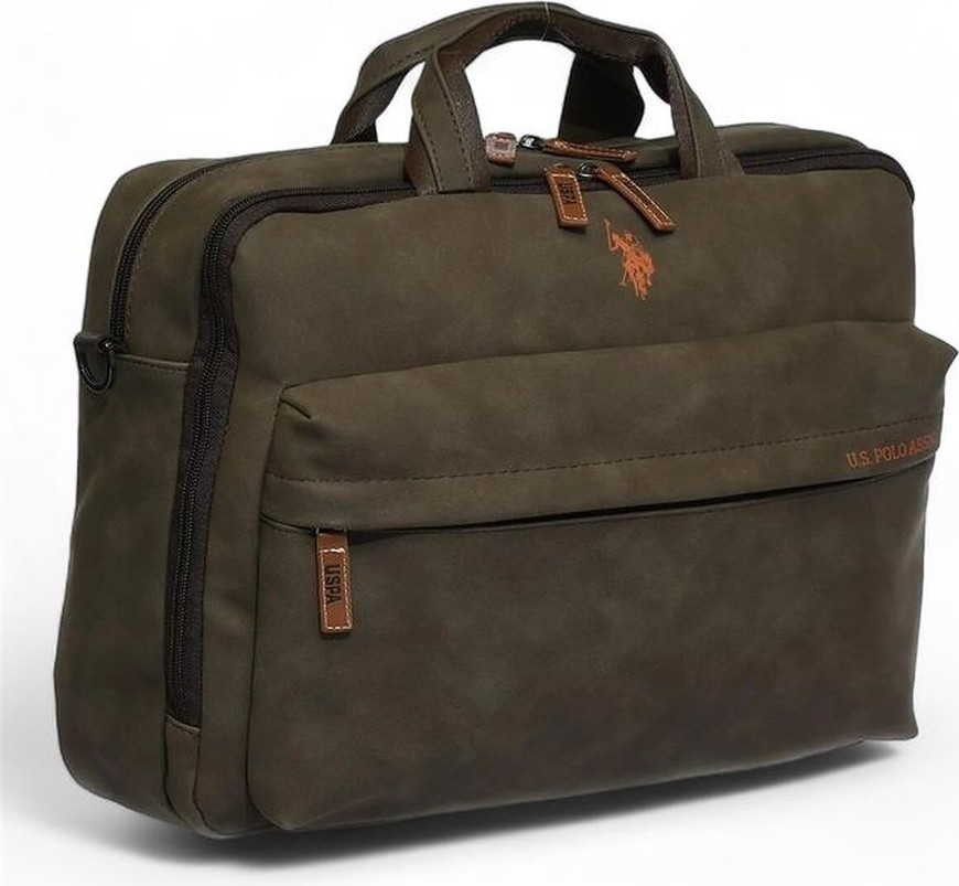 U.S. Polo Assn. PLEVR23624 Kahverengi Unisex Evrak Çantası görsel 2