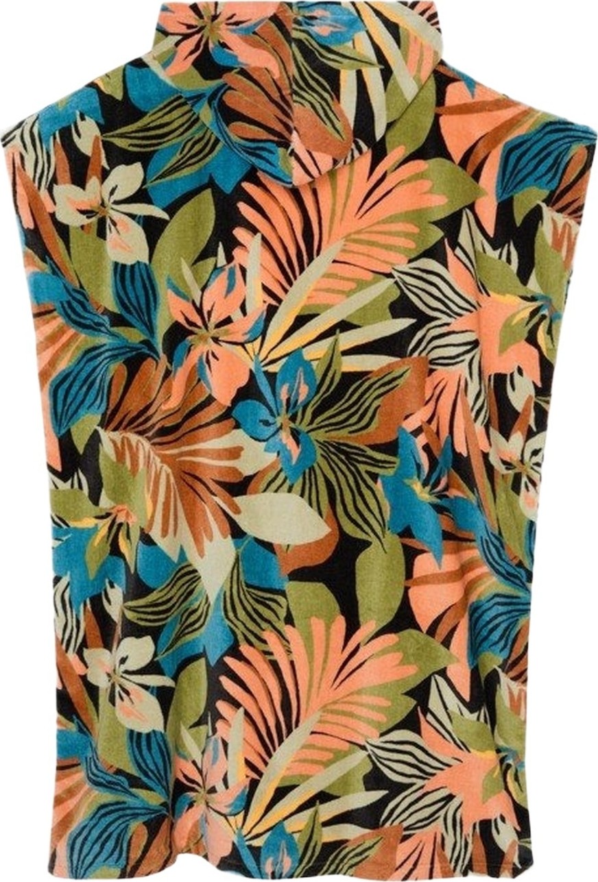 Billabong Womens Hooded Towel Kadın Siyah Havlu