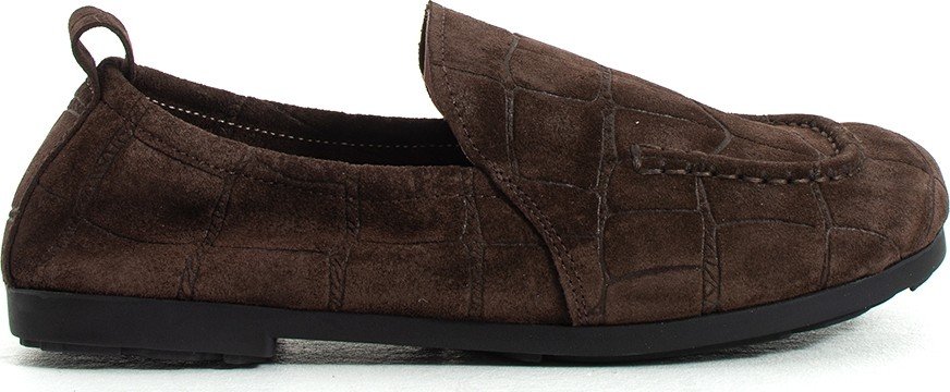 Duxal Shoes Harrison Lüks Hakiki Süet Deri Desenli Esnek Taban Günlük Rahat Ayakkabı Loafer görsel 7