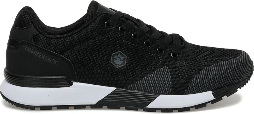 Lumberjack Vendor 3Fx Siyah Erkek Sneaker Düz Taban ve Konforlu Malzeme ile Şık Tasarım görsel 4