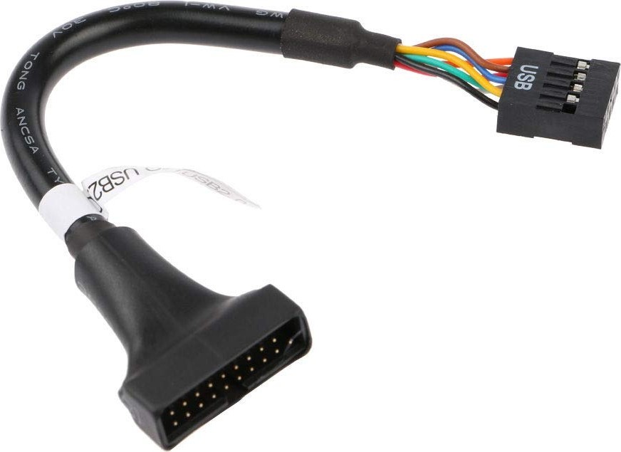 Aesco Alfais AL-4584 9 Pin USB 2.0 Dişi - 19 Pin USB 3.0 Erkek Çevirici Dönüştürücü Adaptör Kablosu görsel 5
