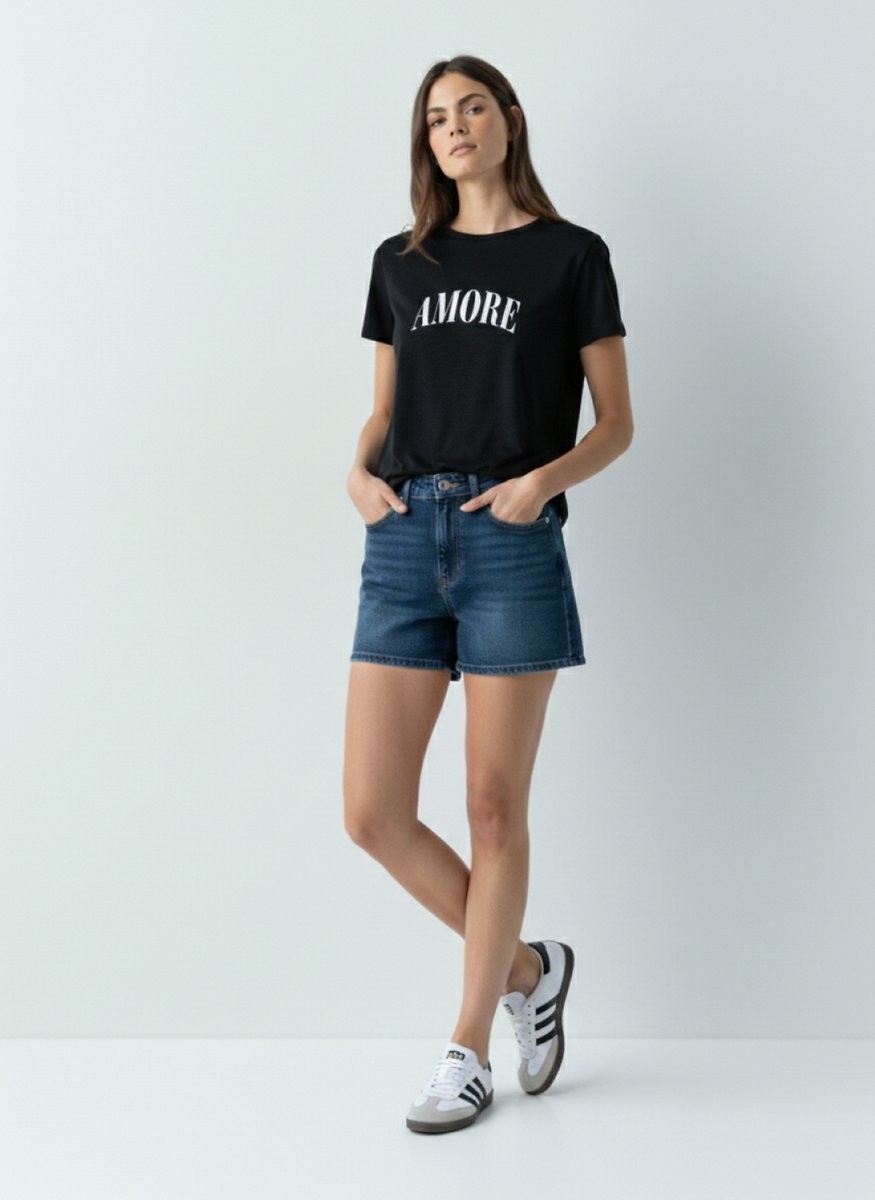 LTB Larıss Mid Indigo Şort görsel 2