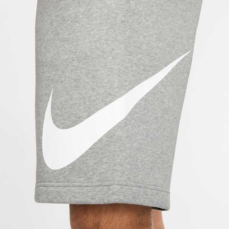 Nike Sportswear Club Erkek Şort Gri Baskılı Normal Bel Rahat Kesim İpli L Beden BV2721-063 görsel 2