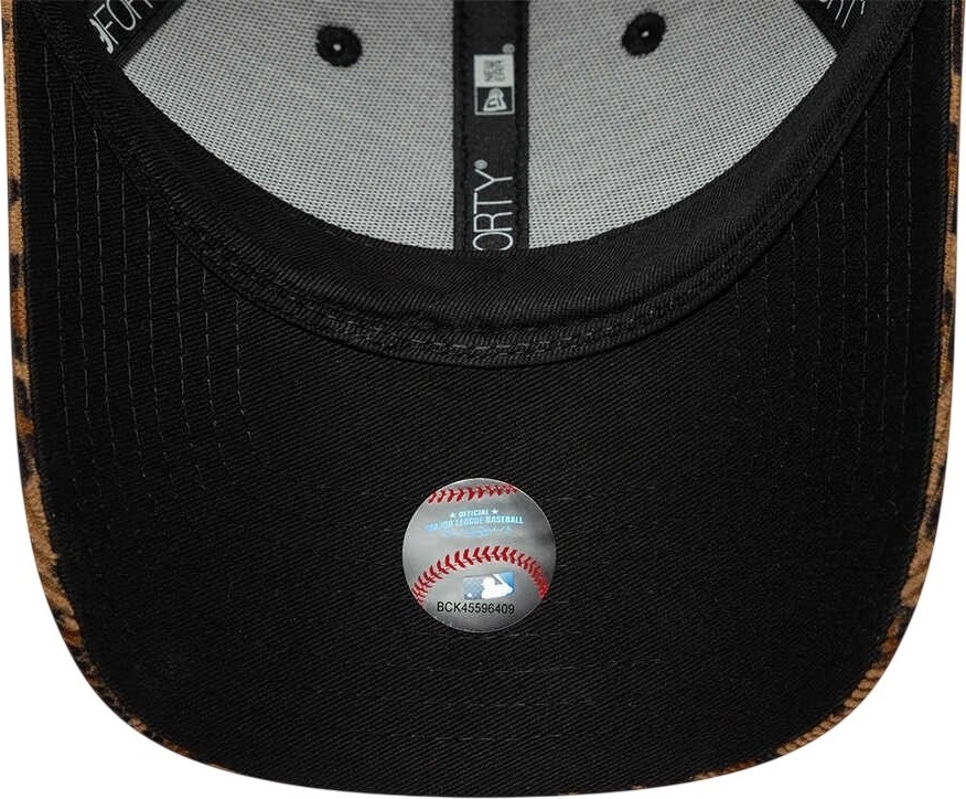 New Era Wmns Leopard Cord 9forty Neyvan Bej Unisex Şapka görsel 5