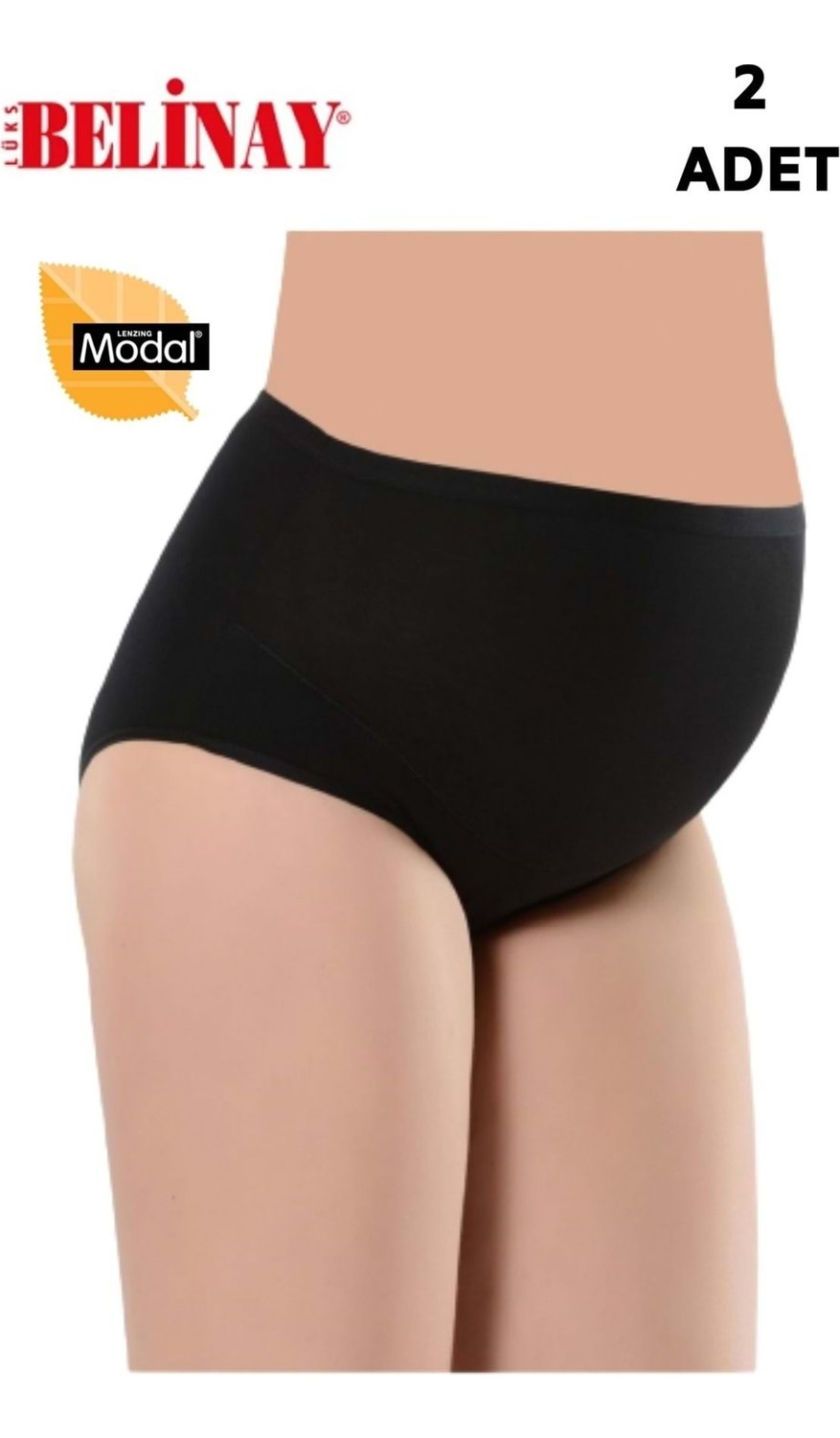 Belinay 055 Modal Hamile Külot 2'li Paket görsel 2