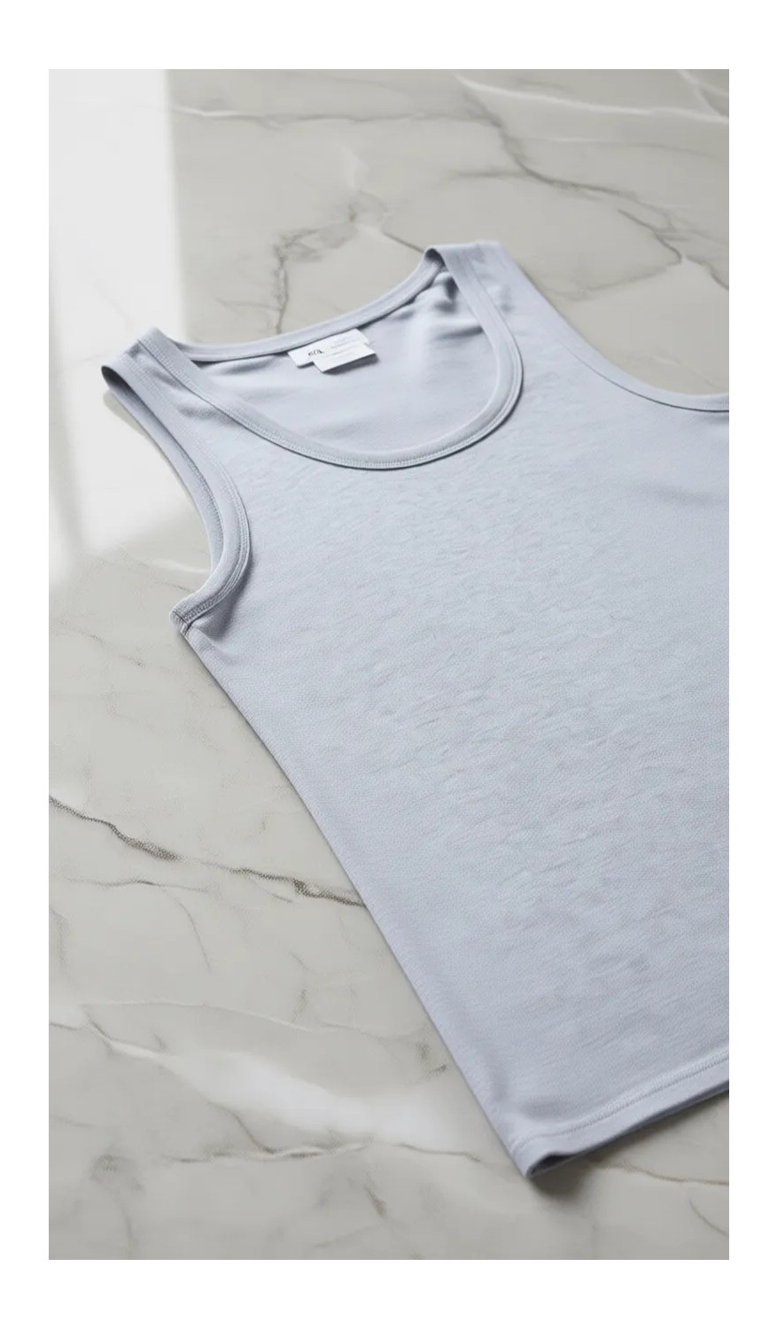Özkan Underwear Özkan 0113 Erkek %100 Pamuklu Ribana Esnek Yumuşak Kalın Askılı Atlet görsel 4