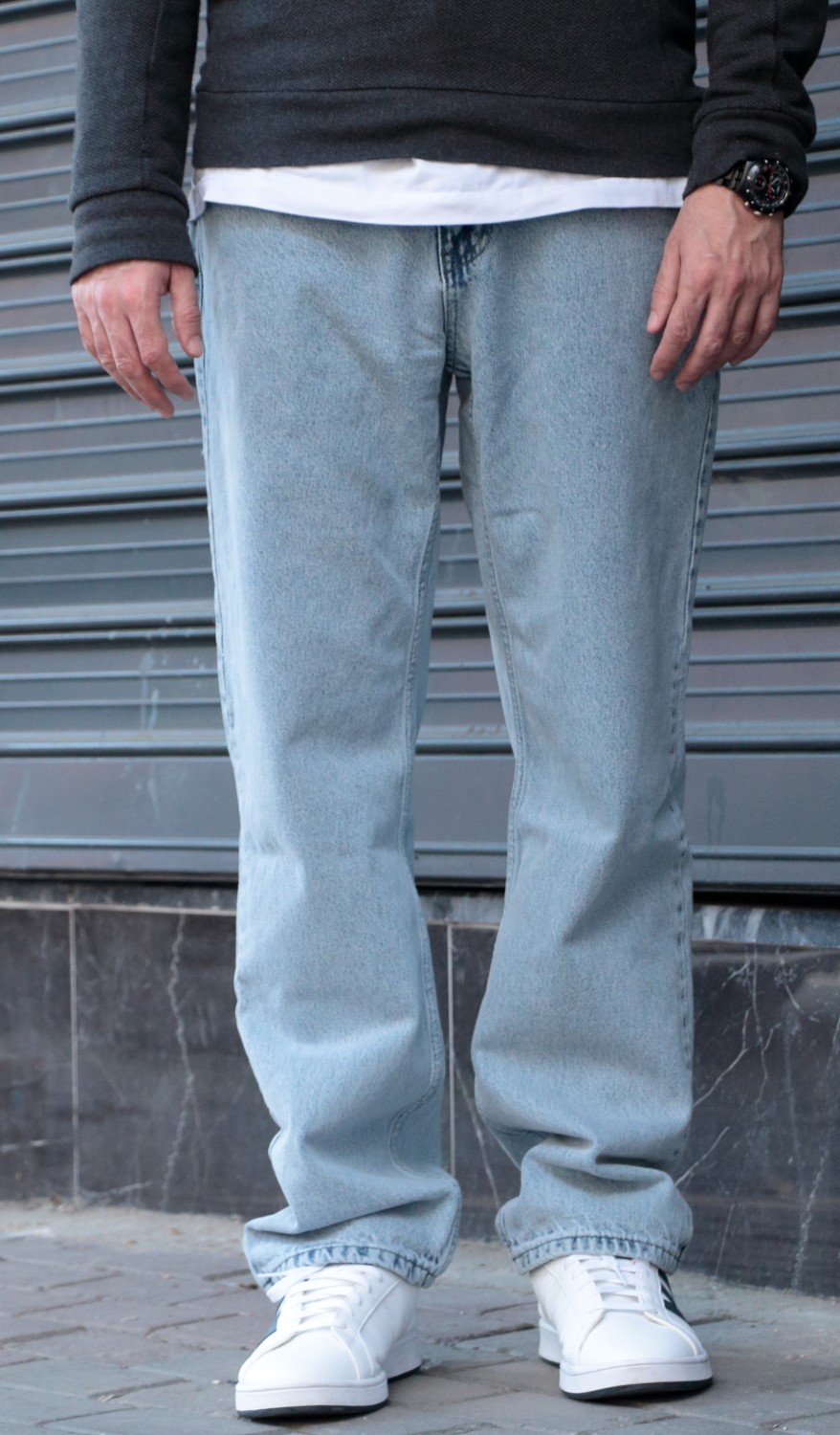 Osyday Erkek Baggy Bol Kesim Pantolon görsel 2