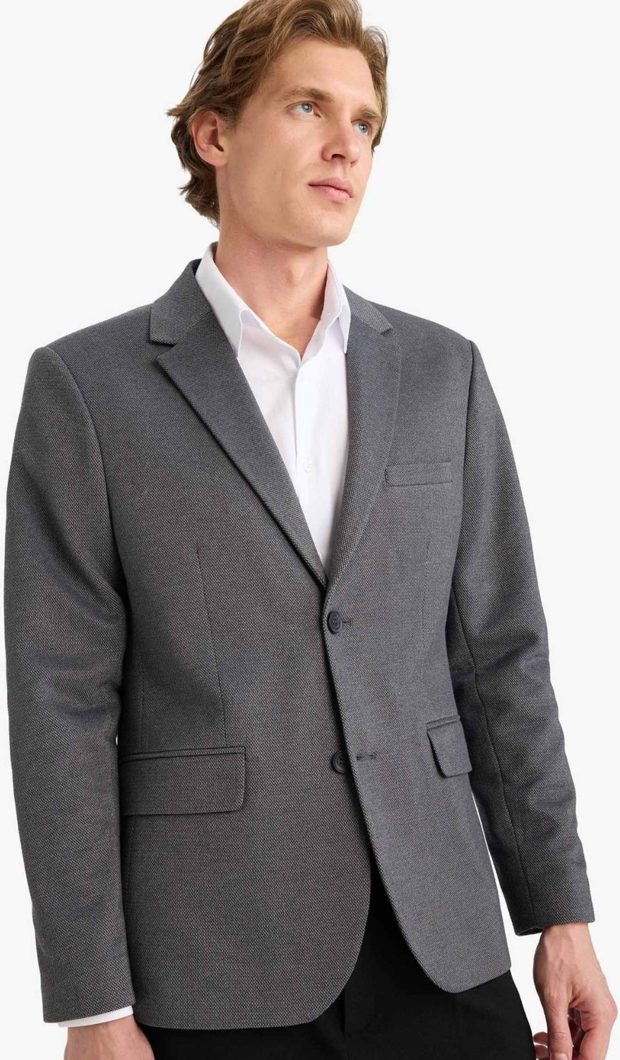 DeFacto Slim Fit Blazer Ceket F7690AX26SP