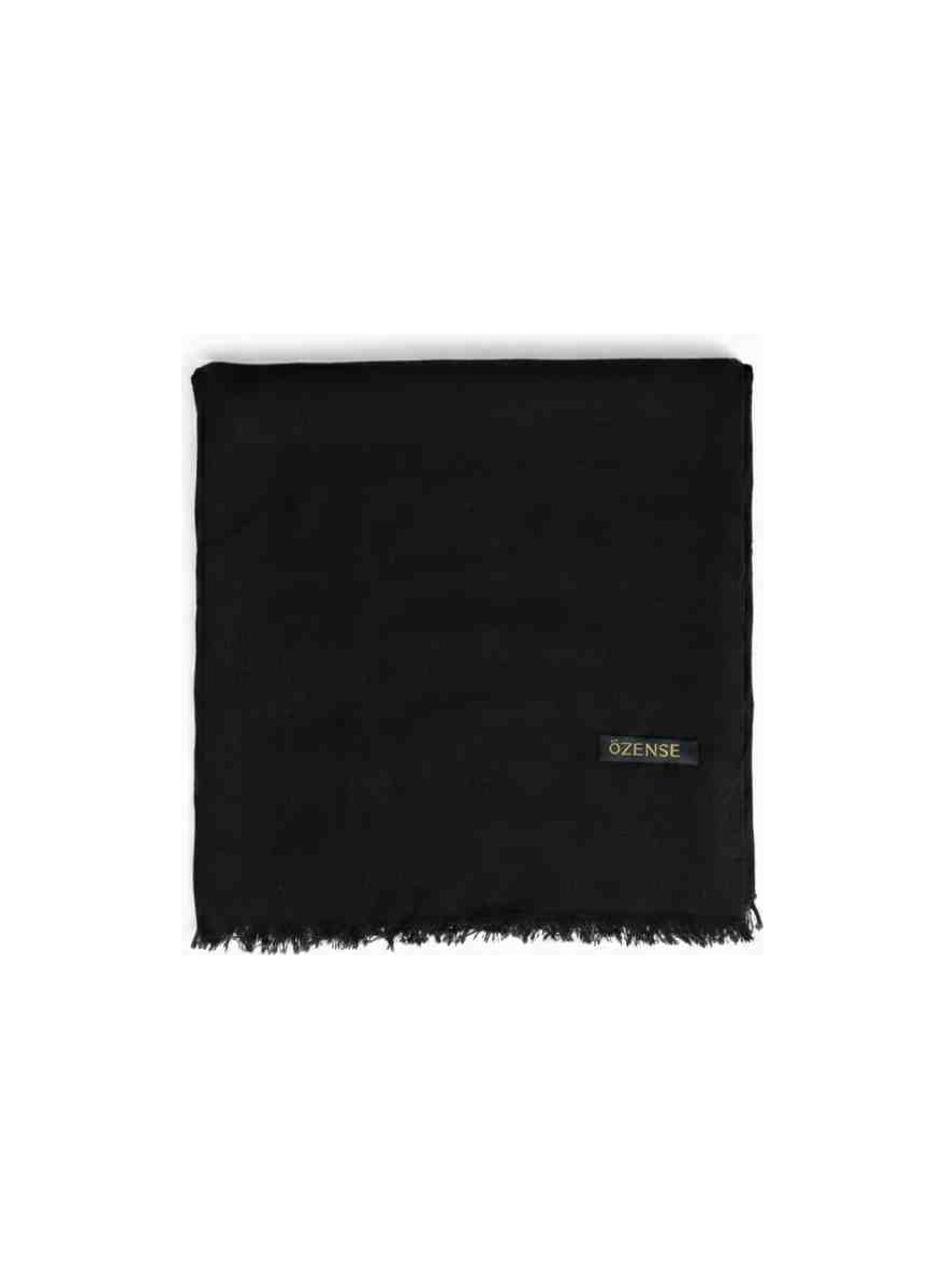 Özense 2'li Flamlı Pamuklu Terletmeyen 4 Mevsim Kullanılabilir 100X100 cm Kırmızı ve Beyaz Renkli Eşarp görsel 3