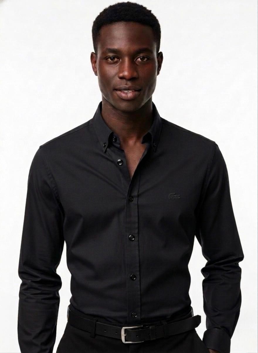 Lacoste Slim Fit Pamuk Paris Gömlek