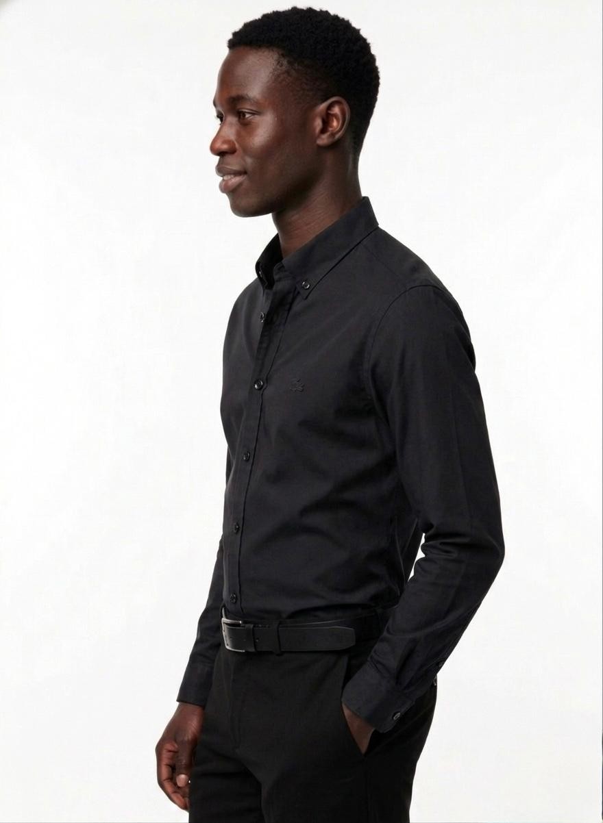 Lacoste Slim Fit Pamuk Paris Gömlek görsel 2