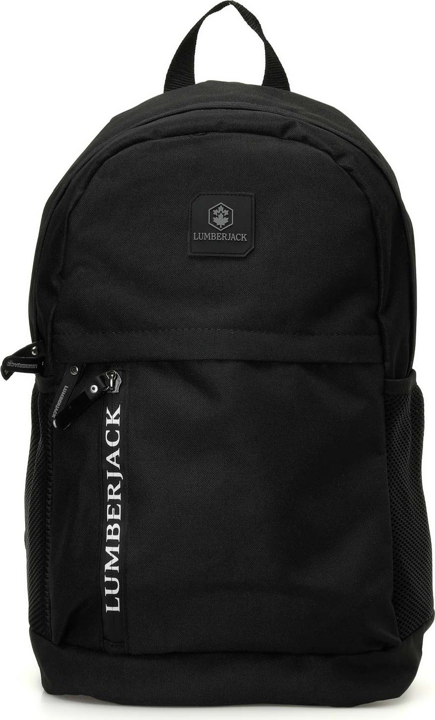 Lumberjack Unisex Siyah Sırt Çantası Tekstil Materyal ile Ergonomik Tasarım 64CT185 5fx