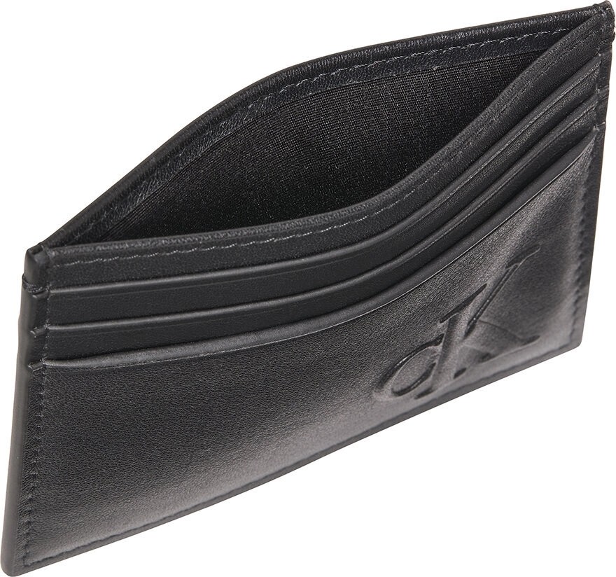 Calvin Klein Erkek Siyah Kartlık Hediye Seçeneği Olarak Şık Tasarımda Deri Cüzdan LV04G1070G-UB1 görsel 3