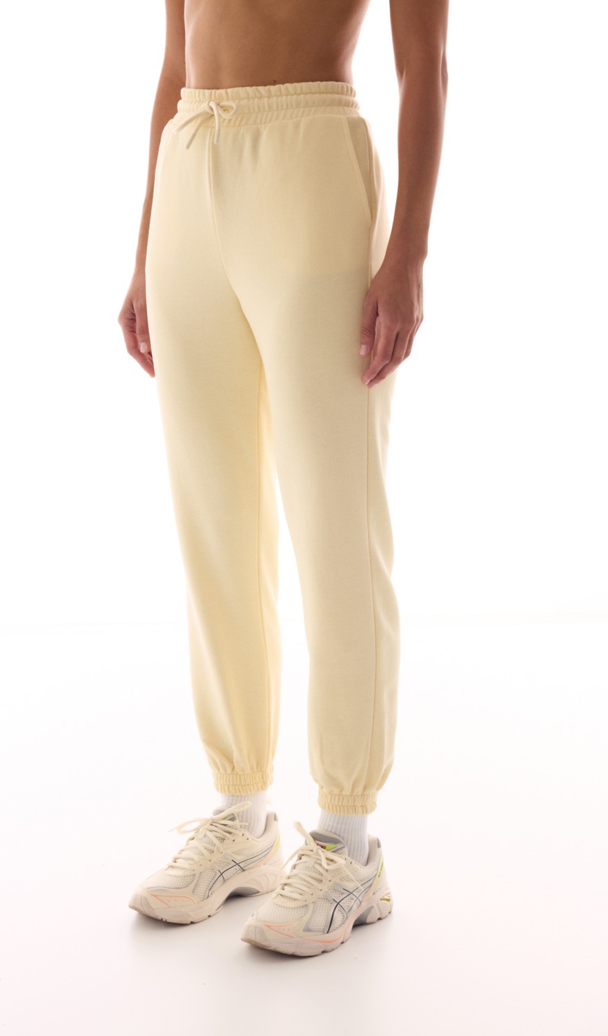 Penti Ekru Yüksek Bel Aktif Jogger Pantolon