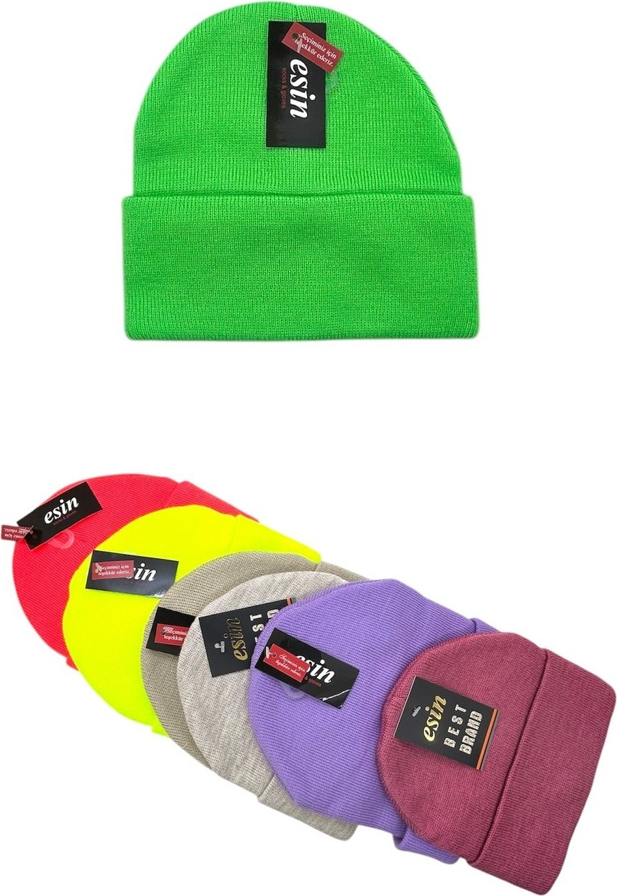 Black Arden Socks Renkli Kışlık Şapka Tek'li görsel 2