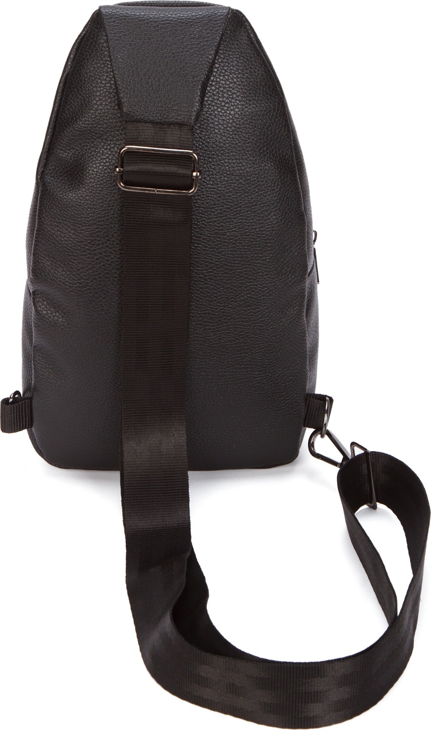 Sannora Bags Unisex Deri Çapraz Askılı Çanta Göğüs Çanta Çift Yönlü Omuz Çanta Kulaklık Çıkışlı Bodybag Günlük görsel 4