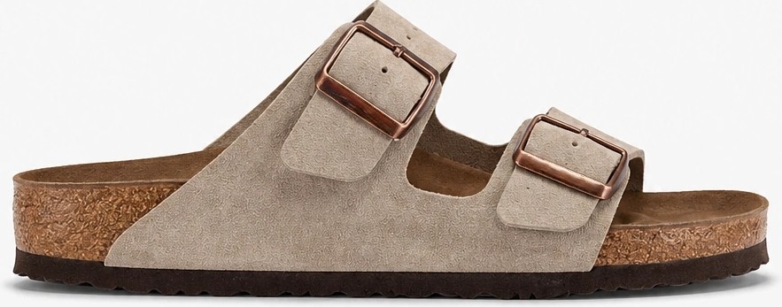 Sivarro Mantar Taban Unisex Çift Tokalı Terlik, Ortopedik, Hafif, Kaymaz Taban