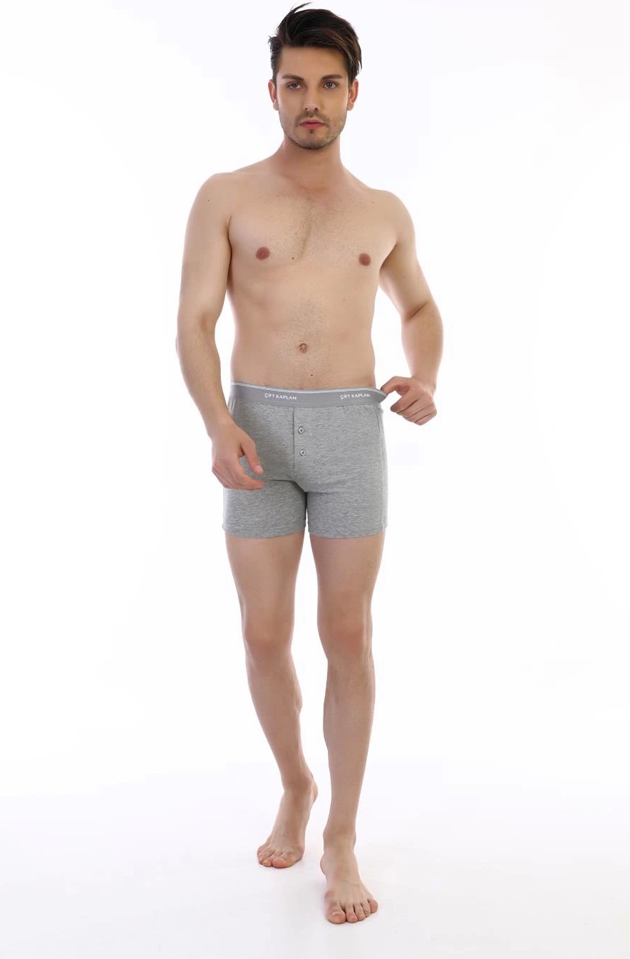 Çift Kaplan Zenwave Çift Kaplan 880 Elastanlı Erkek Boxer