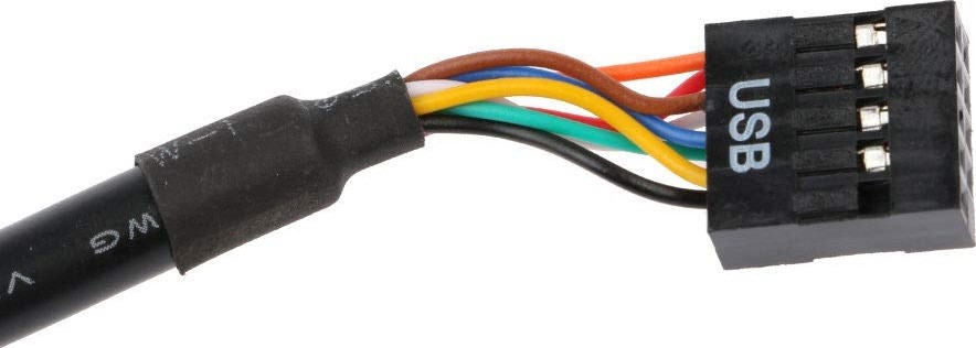 Aesco Alfais AL-4584 9 Pin USB 2.0 Dişi - 19 Pin USB 3.0 Erkek Çevirici Dönüştürücü Adaptör Kablosu görsel 3