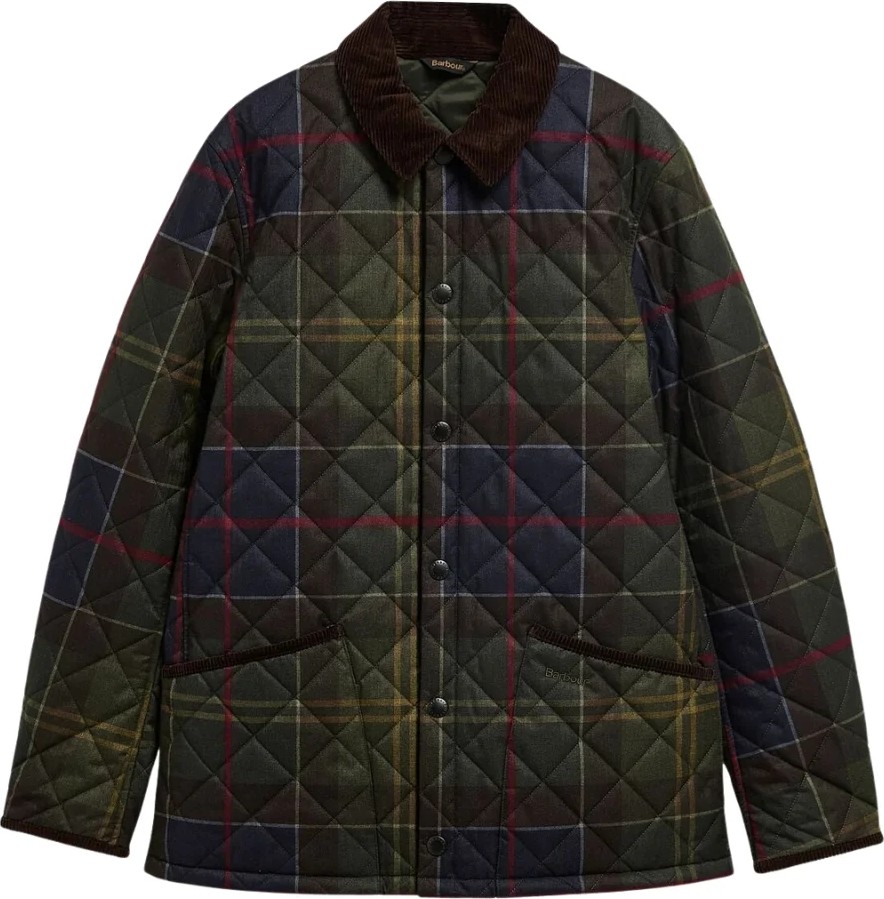 Barbour Icons Tartan Heritage Liddesdale Kapitone Ceket TN14 Classic Tartan görsel 2