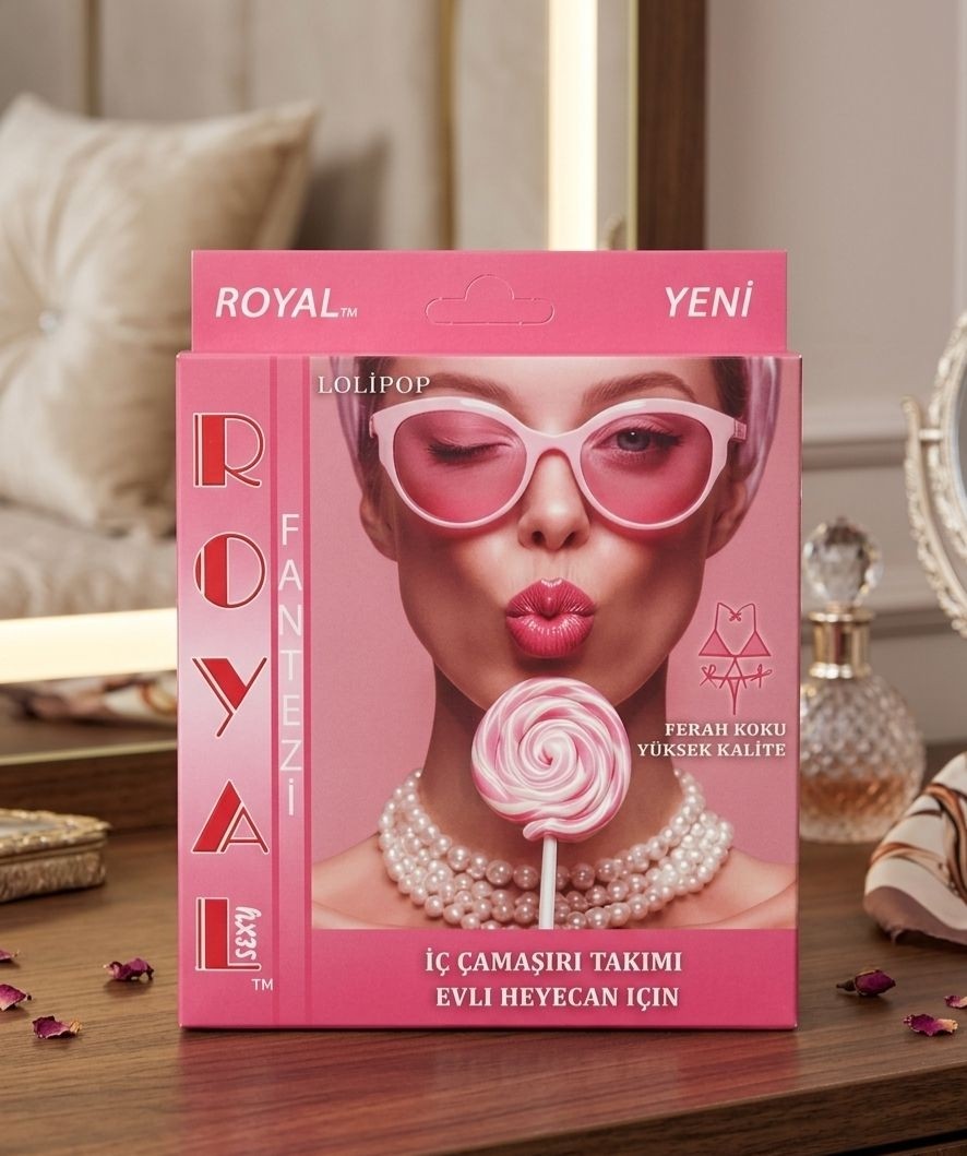 Miressa Fantezi Tüketilebilen Lolipop Aromalı Iç Çamaşırı