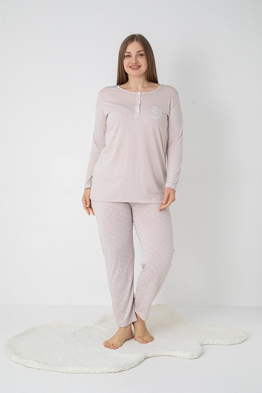 Alperi Battal Uzun Kol Pijama Takımı B790-36 görsel 2