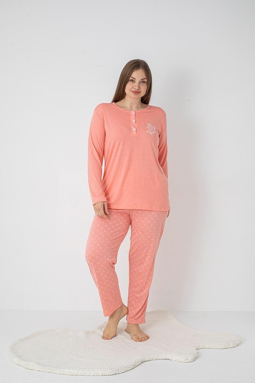 Alperi Battal Uzun Kol Pijama Takımı B790-36 görsel 4