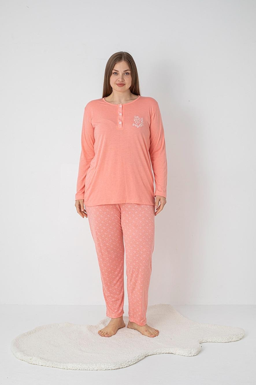 Alperi Battal Uzun Kol Pijama Takımı B790-36 görsel 5