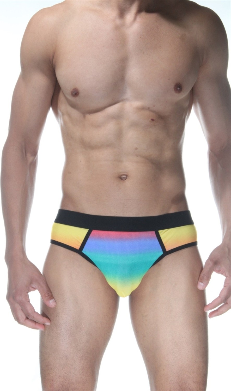 Marsilyan Gökkuşağı Jockstrap Fantezi Iç Giyim görsel 4