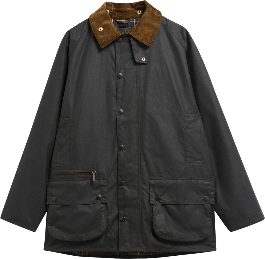 Barbour Icons Beaufort Yağlı Ceket SG51 Sage görsel 2